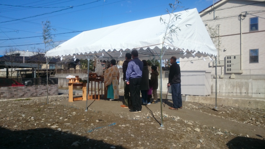K様邸地鎮祭