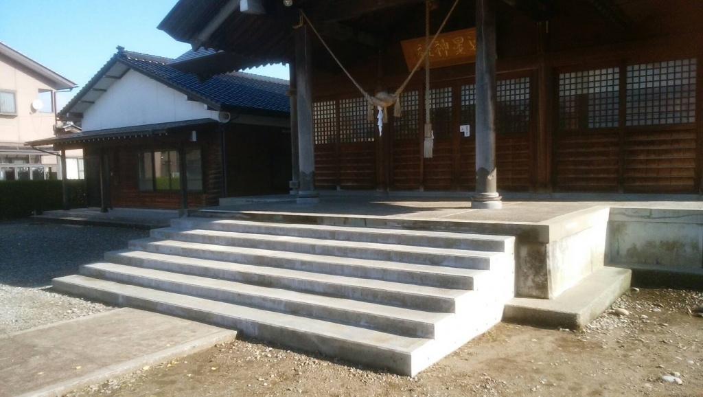 富山市内H神社修繕